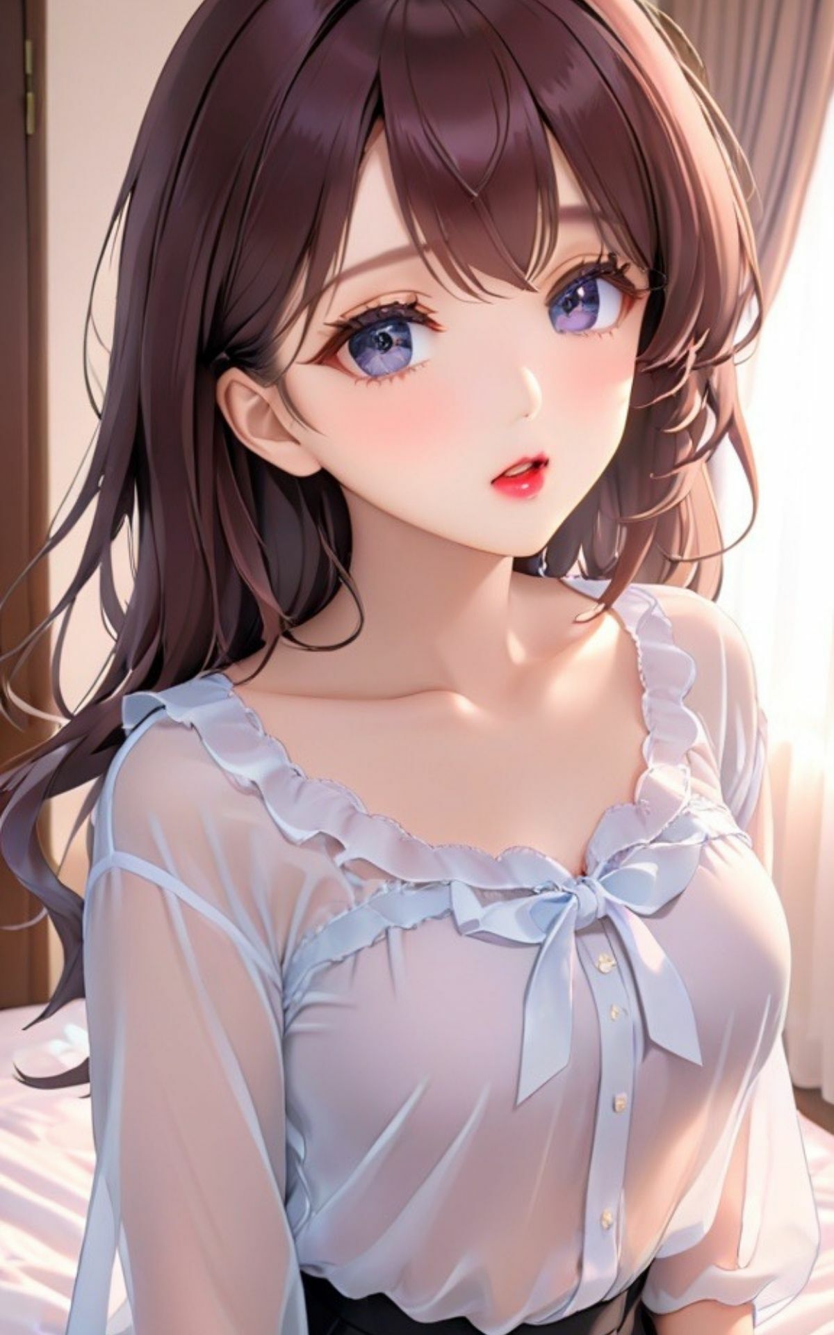 サンプル画像1:AI美女イラストvol.32恋するインフルエンサー(AI Girls Creation) [d_323309]