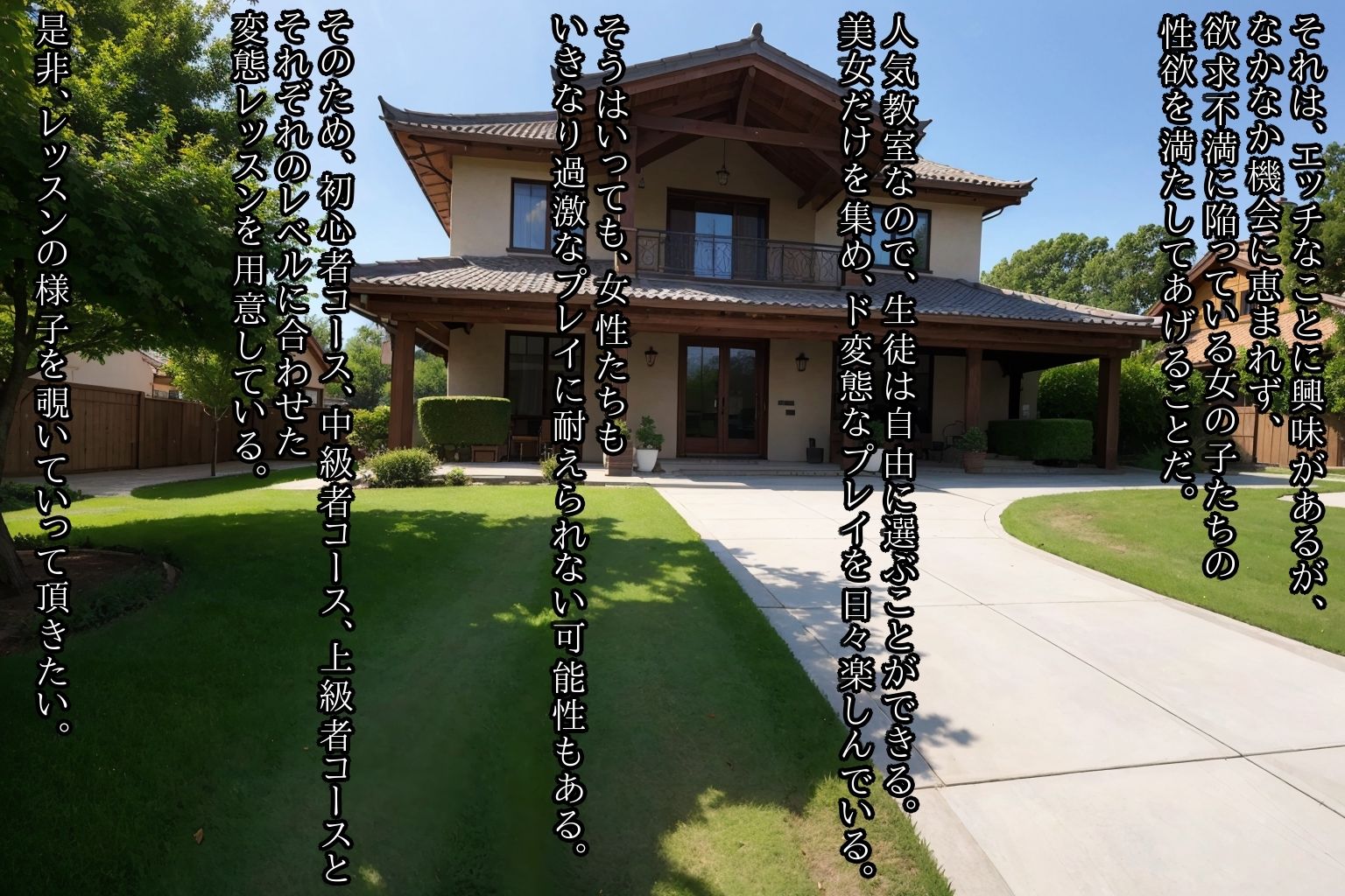 サンプル画像2:変態料理教室へようこそ！〜肉便器育成レッスン〜(Tacosuke-story) [d_323391]