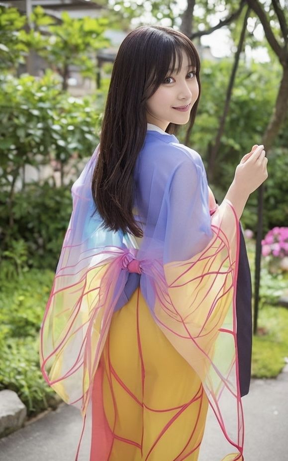 サンプル画像4:AI美女グラビア 天女たちの癒しのバカンス(yomogi) [d_323426]