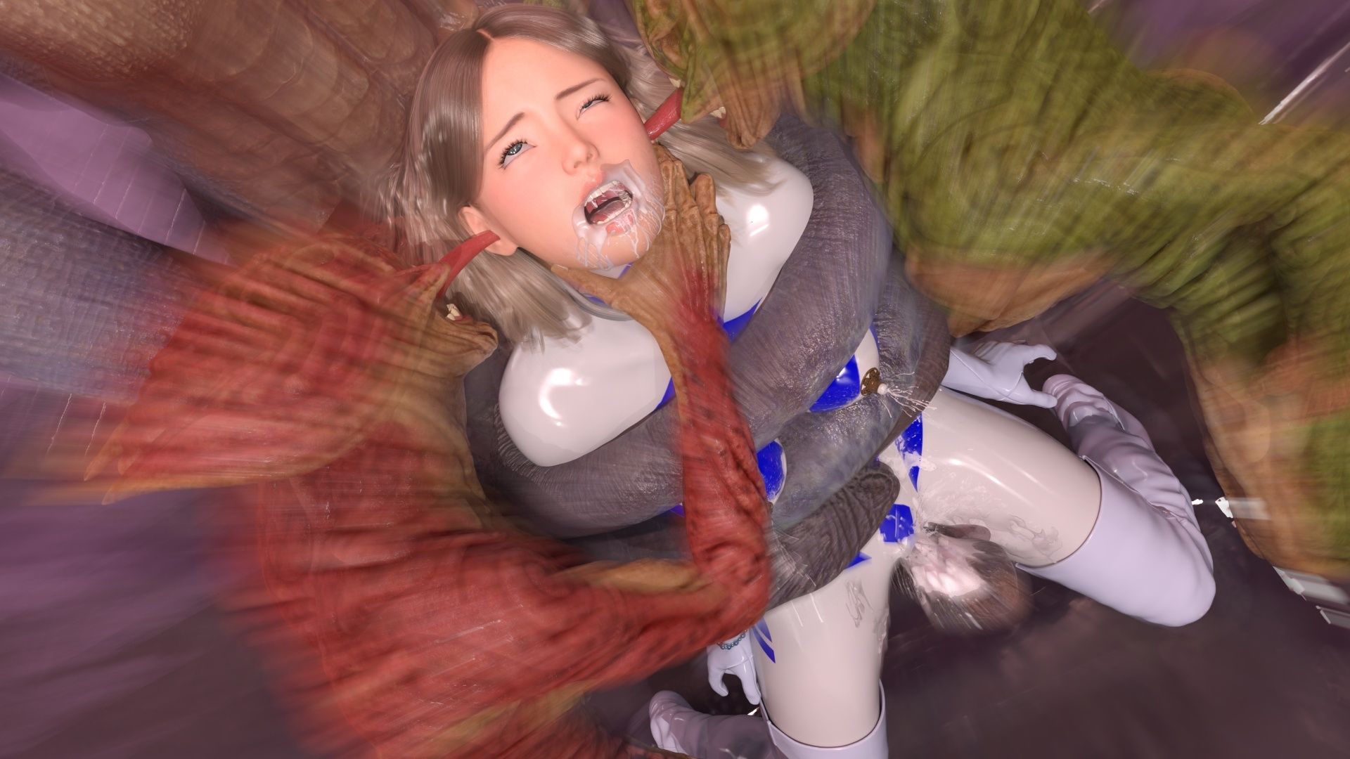 サンプル画像4:捕らわれのブルー(tsumayoji研究所) [d_323462]