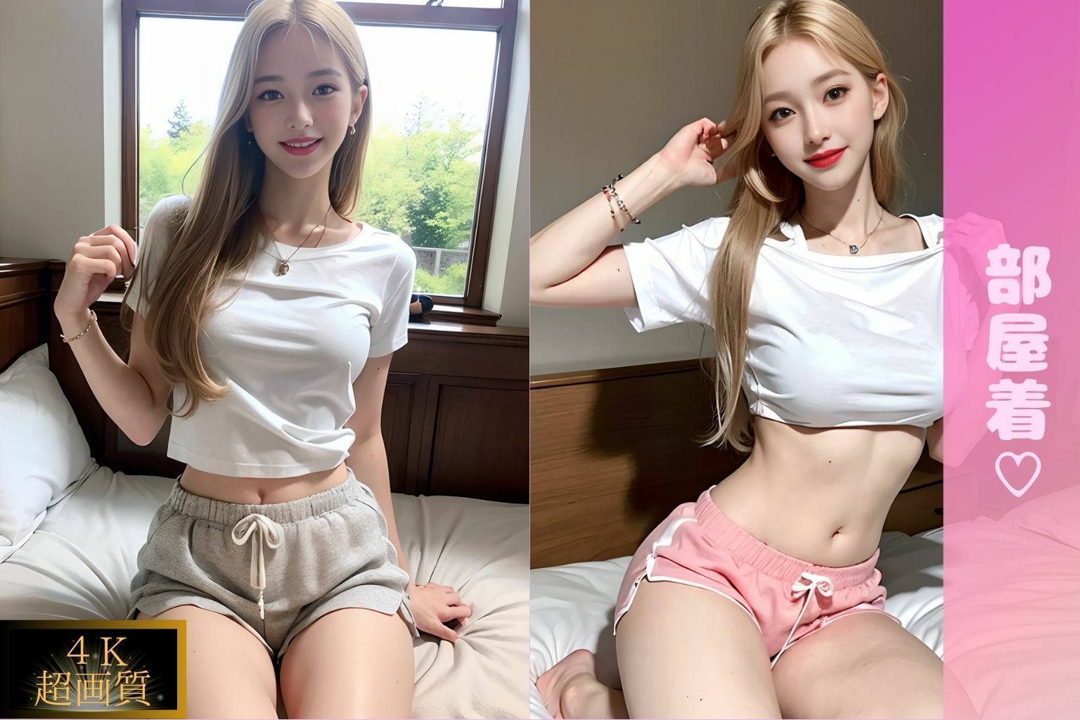 サンプル画像6:金髪美少女(女子○生AI画像) [d_323539]