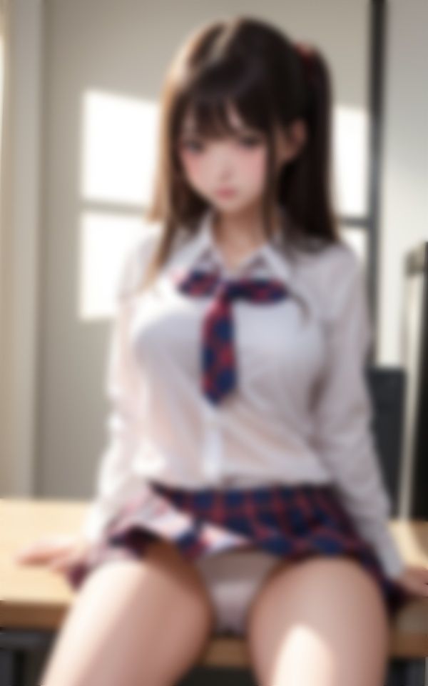 サンプル画像3:パンツ全集〜見られるとすぐに…濡れちゃうけどいっぱい見て欲しいです…(リアルAI美少女LABO) [d_323560]