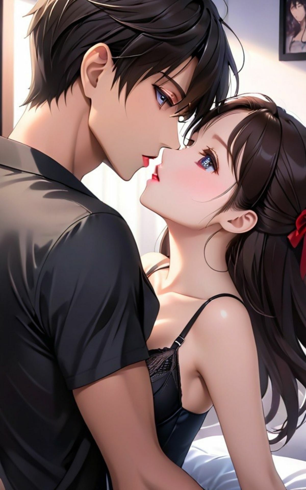 AI美女イラストvol.33溺れる熱い唇の画像5