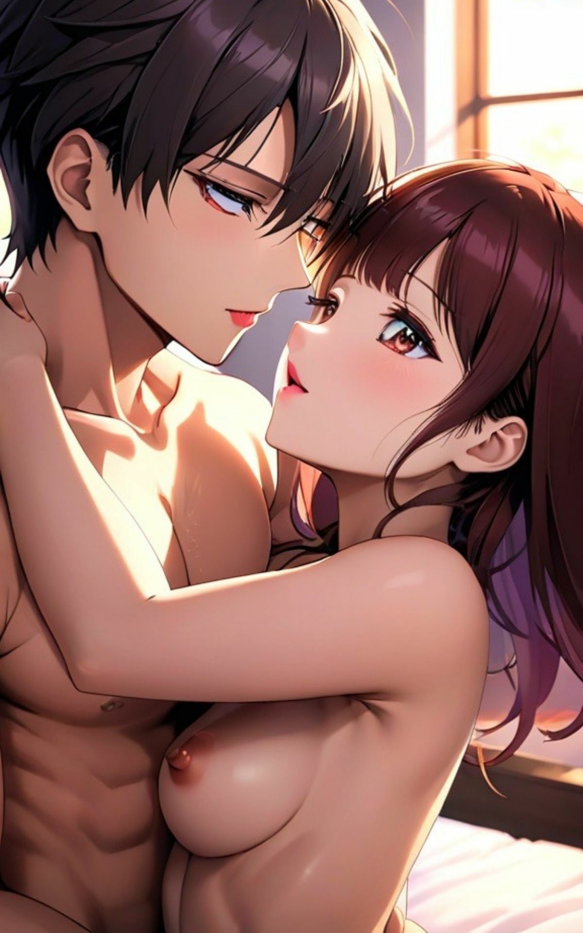 AI美女イラストvol.33溺れる熱い唇の画像9