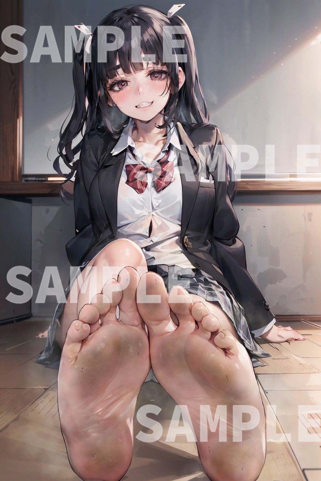 サンプル画像5:オタクにやさしいはずの（足臭）ギャルに虐められている件 vol.3(illuaスタジオ) [d_323700]