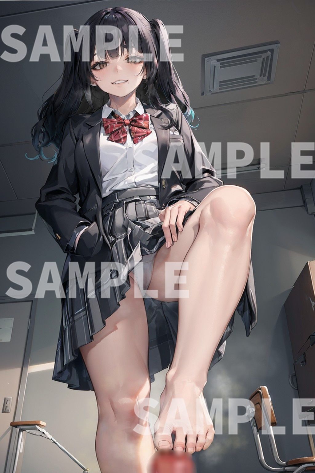 サンプル画像6:オタクにやさしいはずの（足臭）ギャルに虐められている件 vol.3(illuaスタジオ) [d_323700]