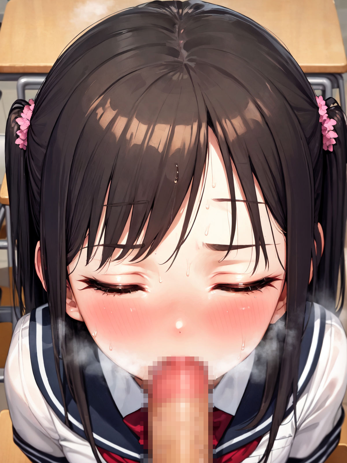 サンプル画像2:お嬢様学校に男一人編入してハーレムセックスしまくる話(小さな希望) [d_323722]