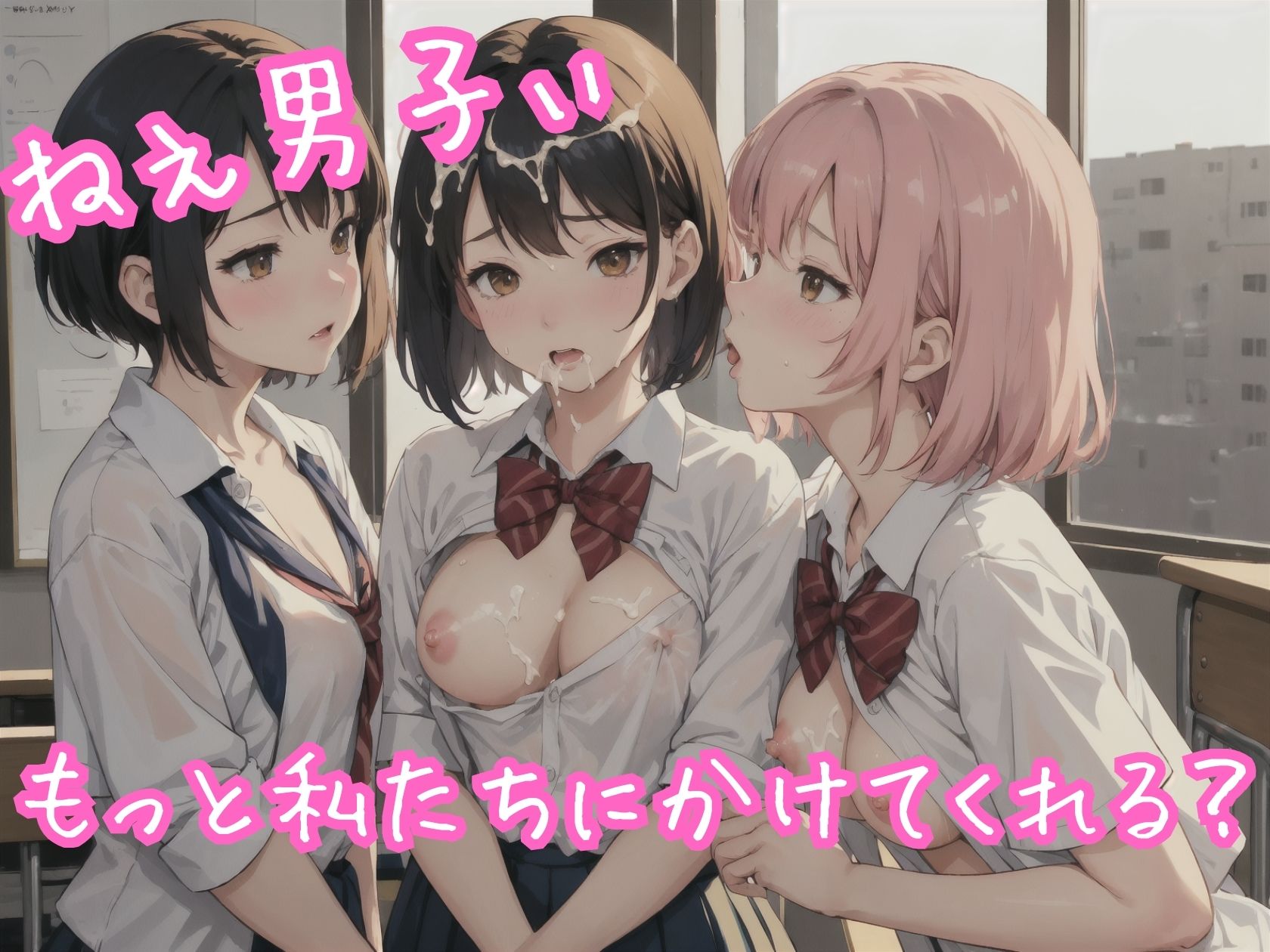 ねぇ男子ぃ もっと私たちにかけてくれる？ 最高の学園性活