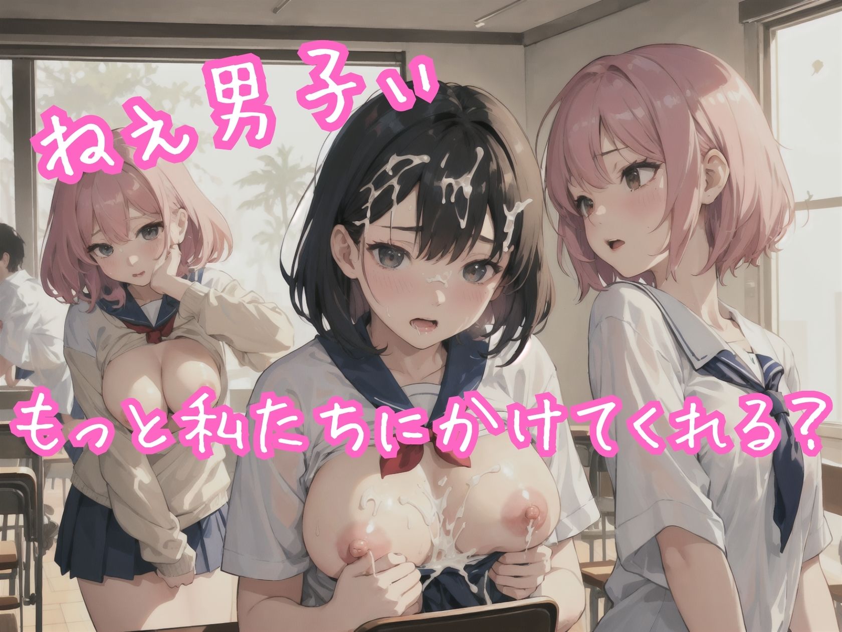 ねぇ男子ぃ もっと私たちにかけてくれる？ 最高の学園性活