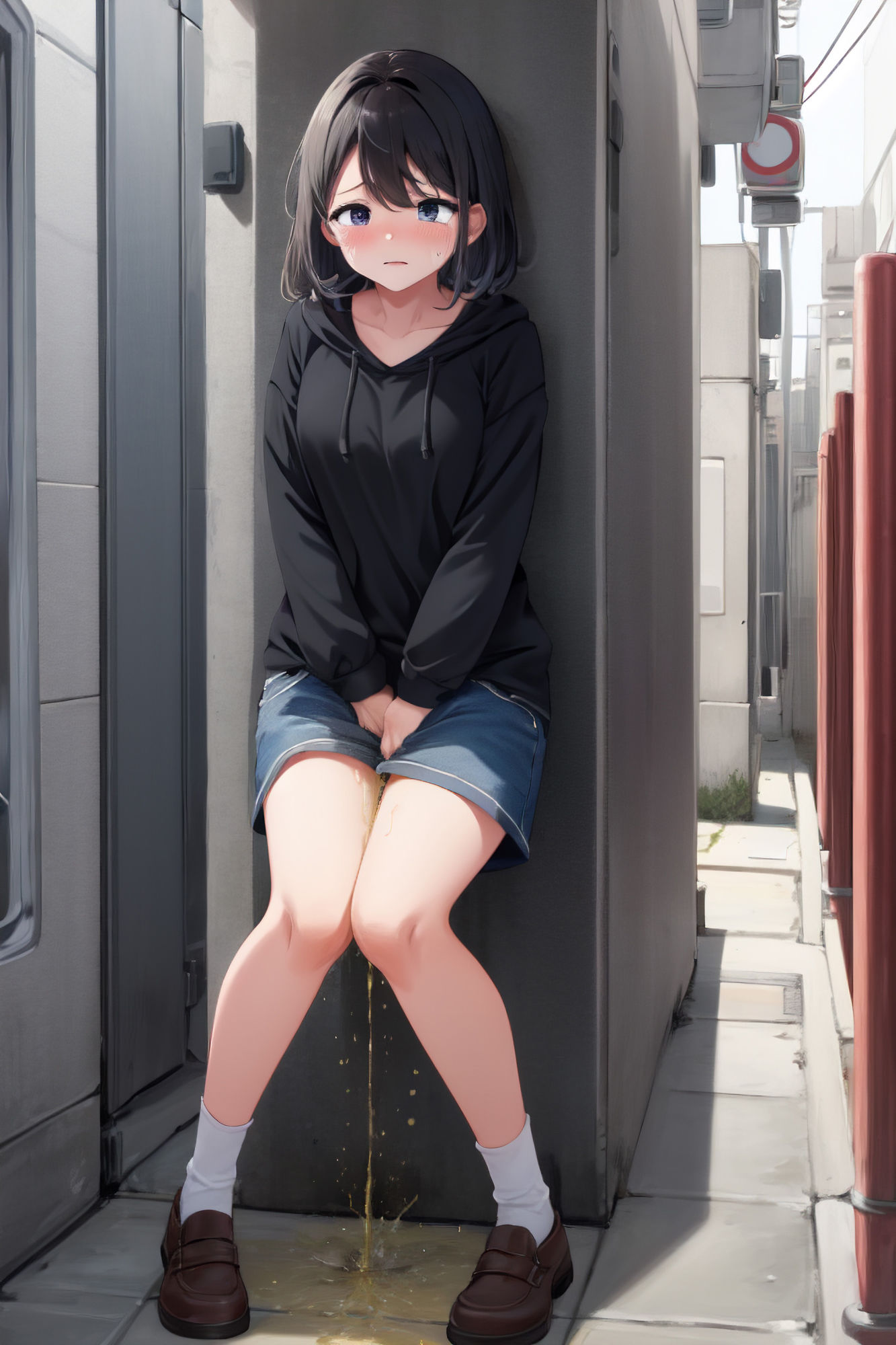 サンプル画像4:我慢できずにお漏らししちゃう女の子 Vol.1(小林 由佳) [d_323758]