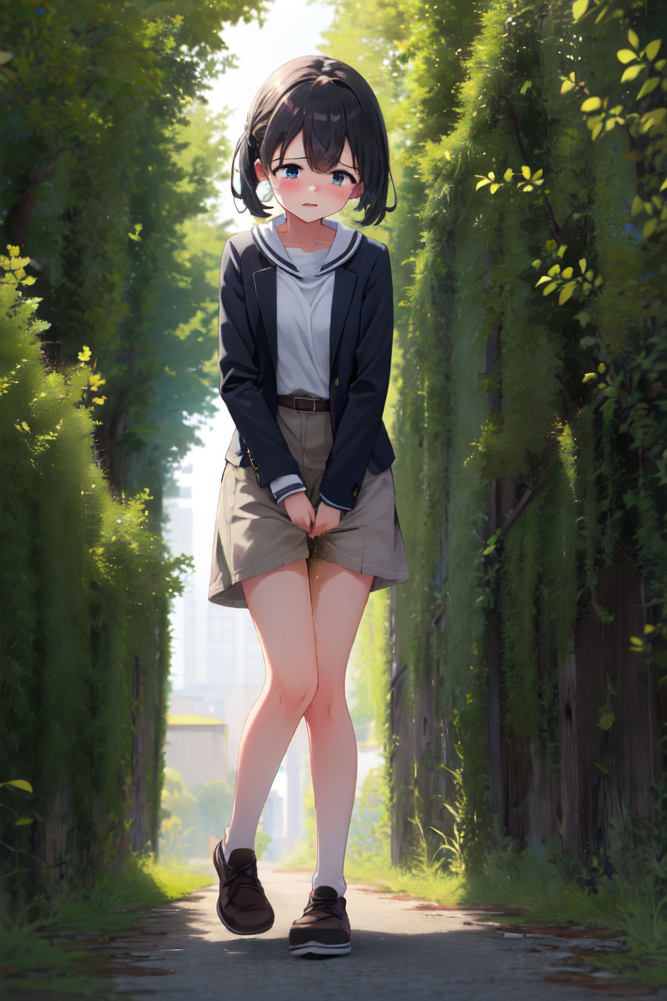 サンプル画像5:我慢できずにお漏らししちゃう女の子 Vol.1(小林 由佳) [d_323758]