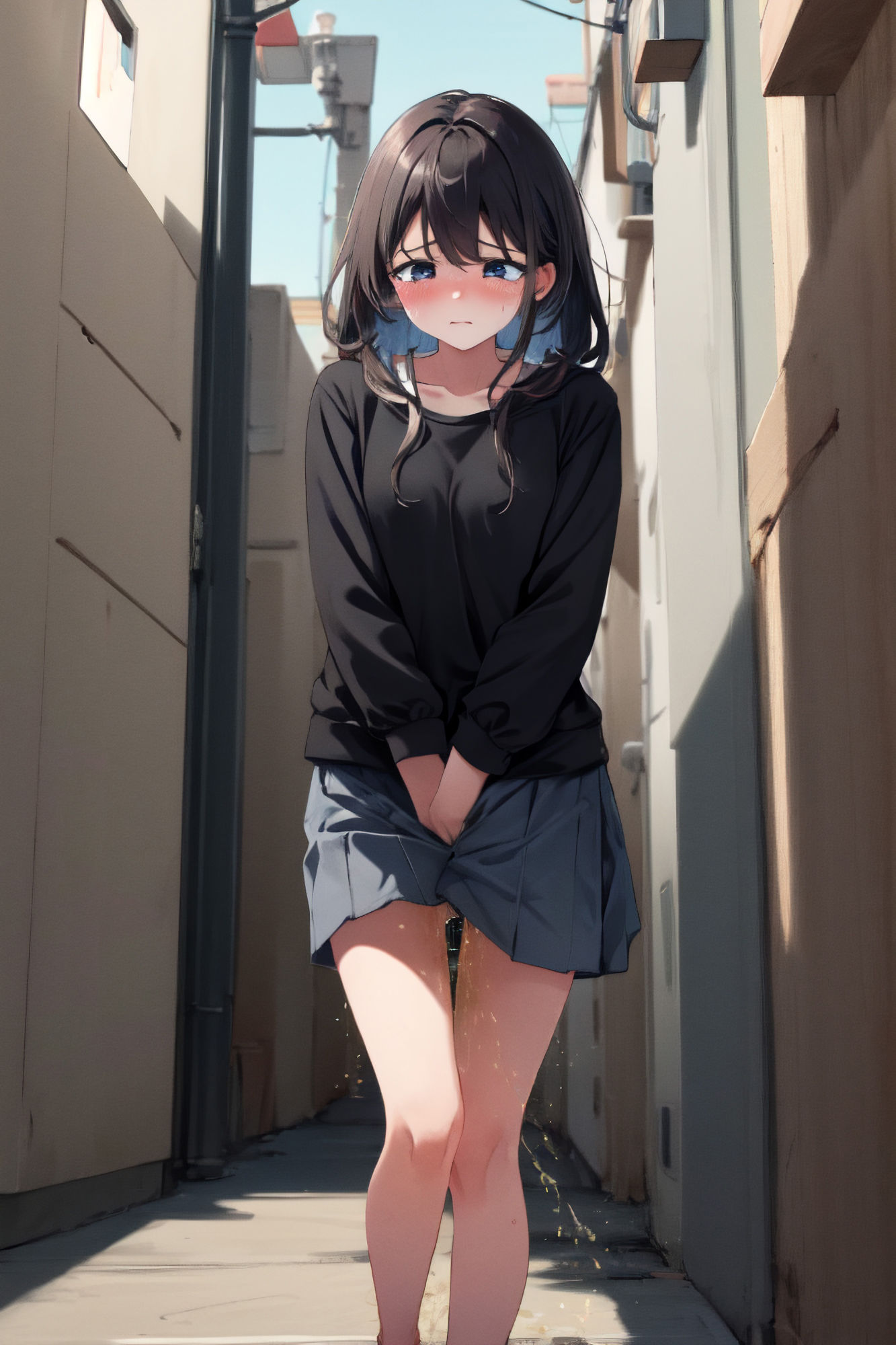 サンプル画像2:我慢できずにお漏らししちゃう女の子 Vol.2(小林 由佳) [d_323761]