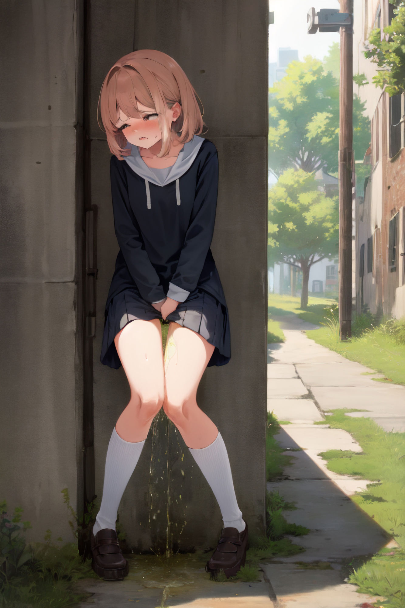 サンプル画像5:我慢できずにお漏らししちゃう女の子 Vol.2(小林 由佳) [d_323761]