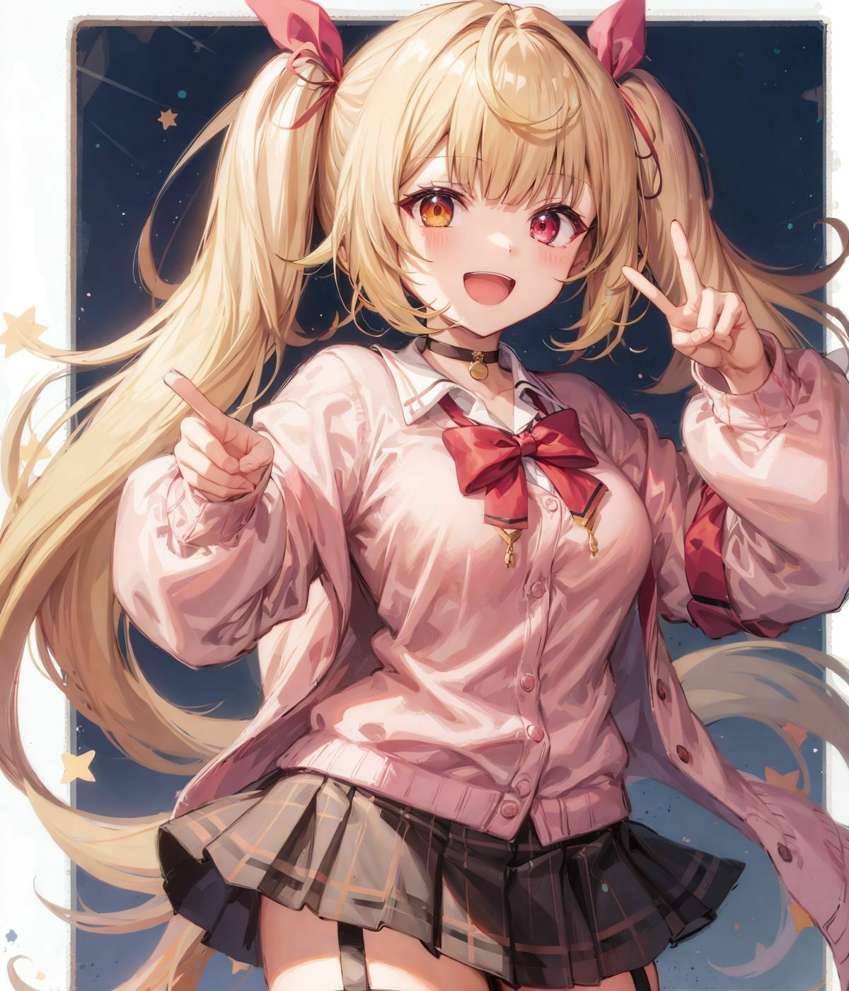 サンプル画像1:星〇サラ イラスト集【140枚】(厳選さん) [d_323787]