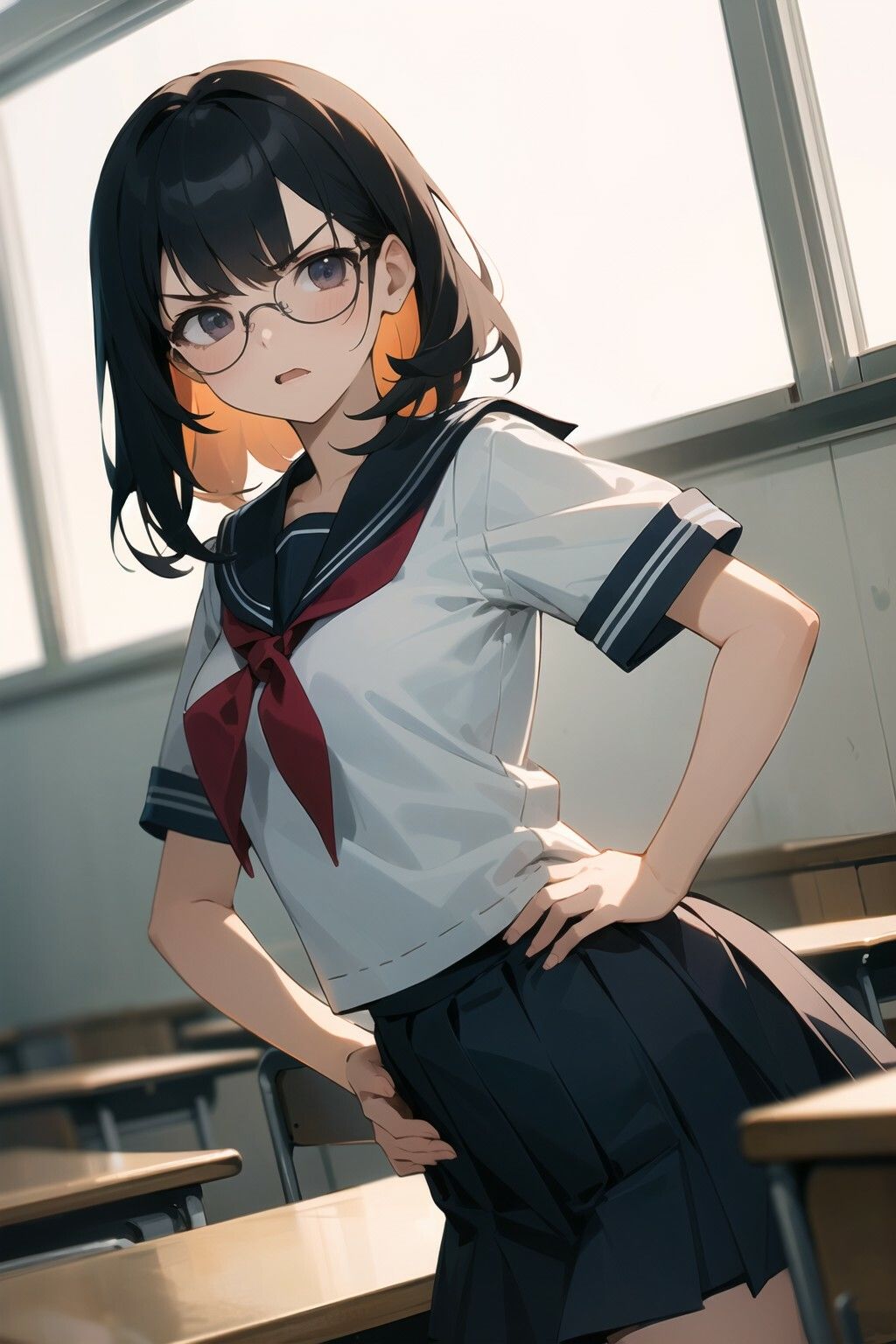 サンプル画像2:僕の専用オナホになった隠れ巨乳の委員長(ココナッツパンチS) [d_323829]