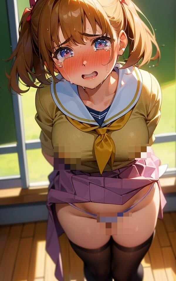 サンプル画像2:夫には内緒にして！と昔僕を虐めていたギャルとコスプレ専門店で偶然再会したので、無理やりに中出ししてやった話(ホワイトラブ) [d_323864]