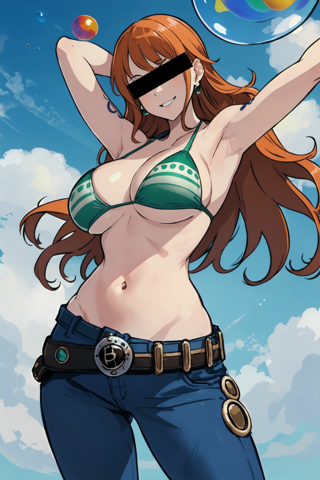 サンプル画像1:【巨乳】海賊の美女パコる-ナミ（ワンピース）-(コロッケ) [d_323884]