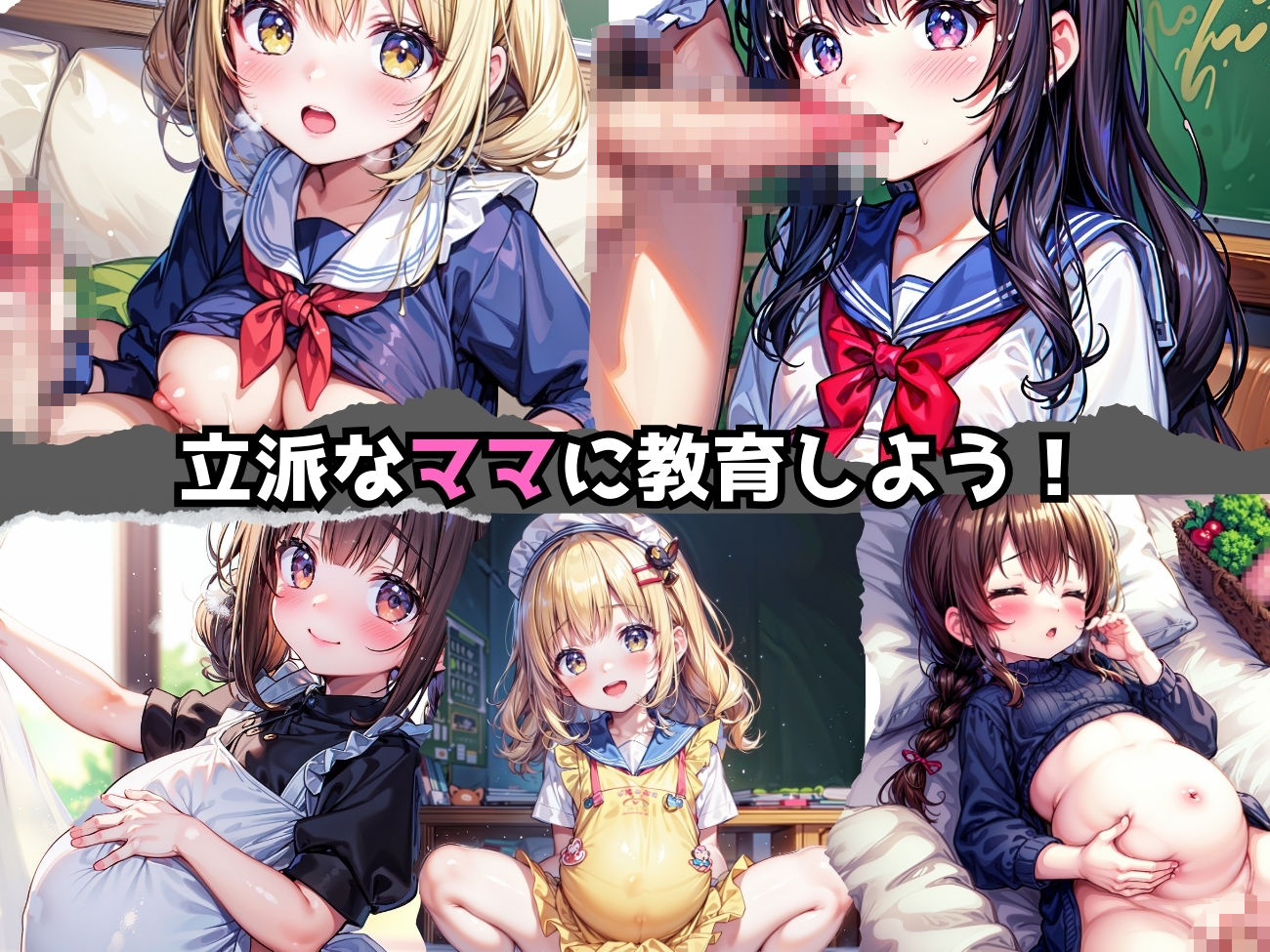 サンプル画像6:ママ英才教育！(なお研どっとこむ) [d_323894]