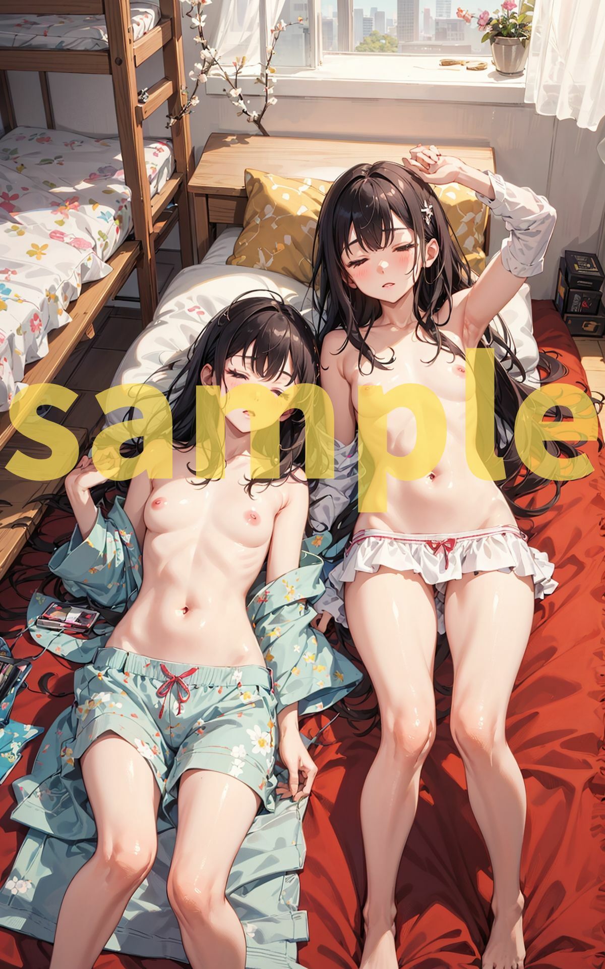 サンプル画像4:名門？バスケットボール部(AIChocoMint) [d_323915]