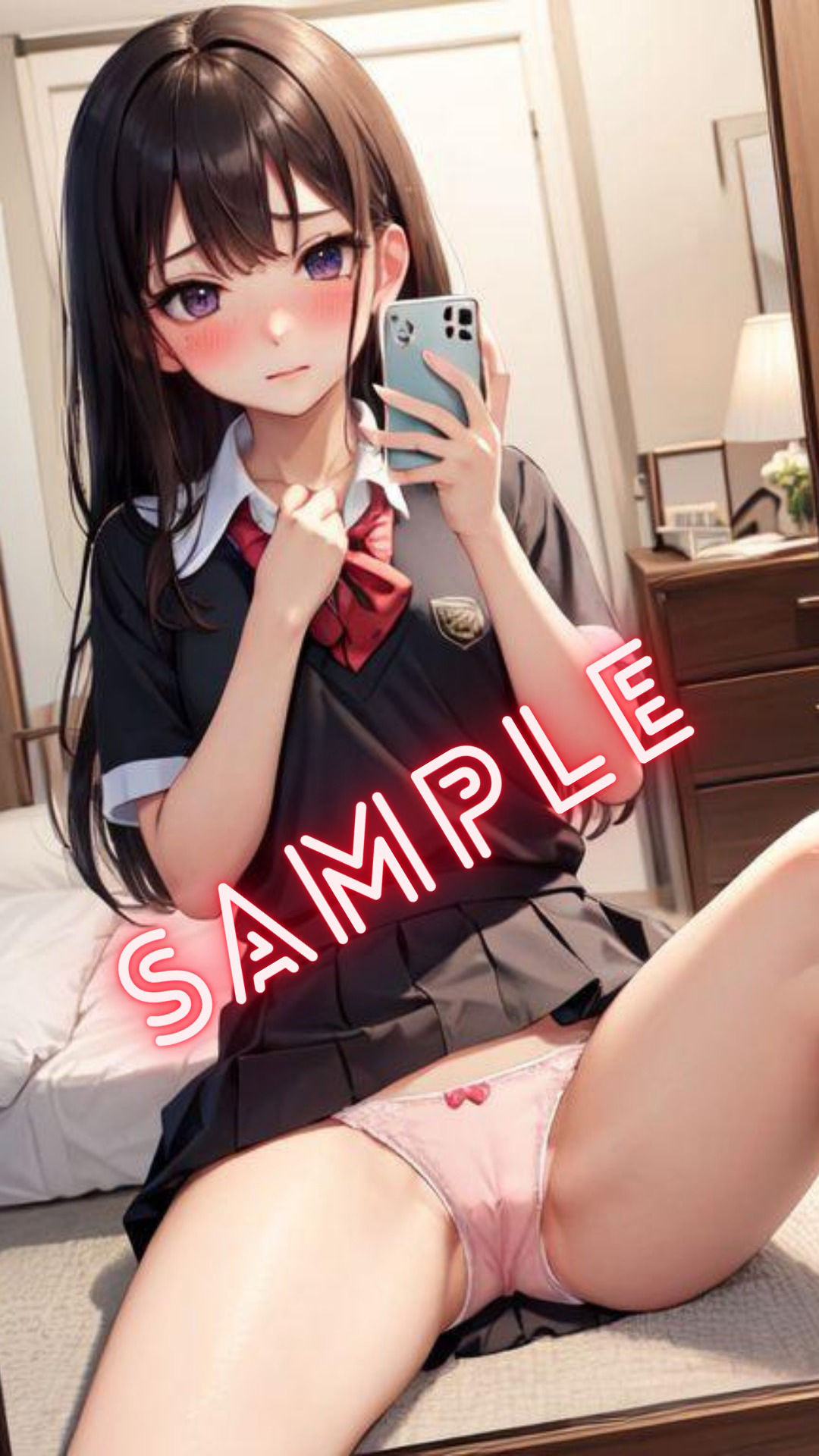 サンプル画像2:彼氏に送るオナサポ自撮り(パンティー旅情) [d_324004]