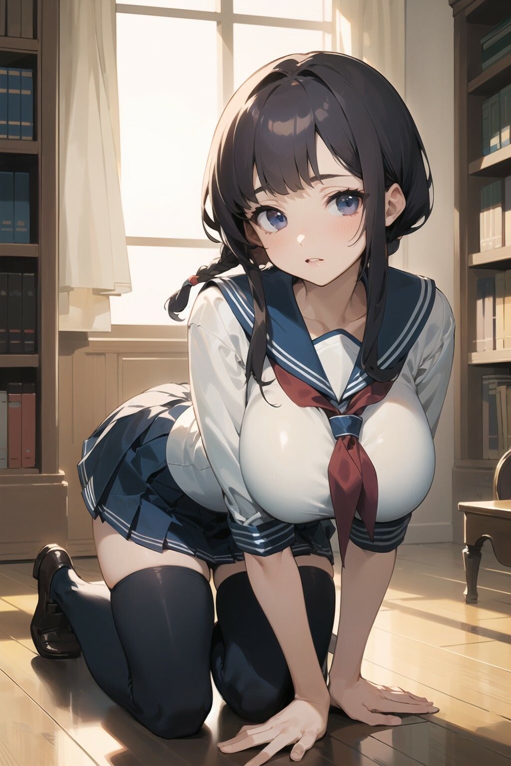 サンプル画像2:狙われた巨乳女子校生(ココナッツパンチS) [d_324035]