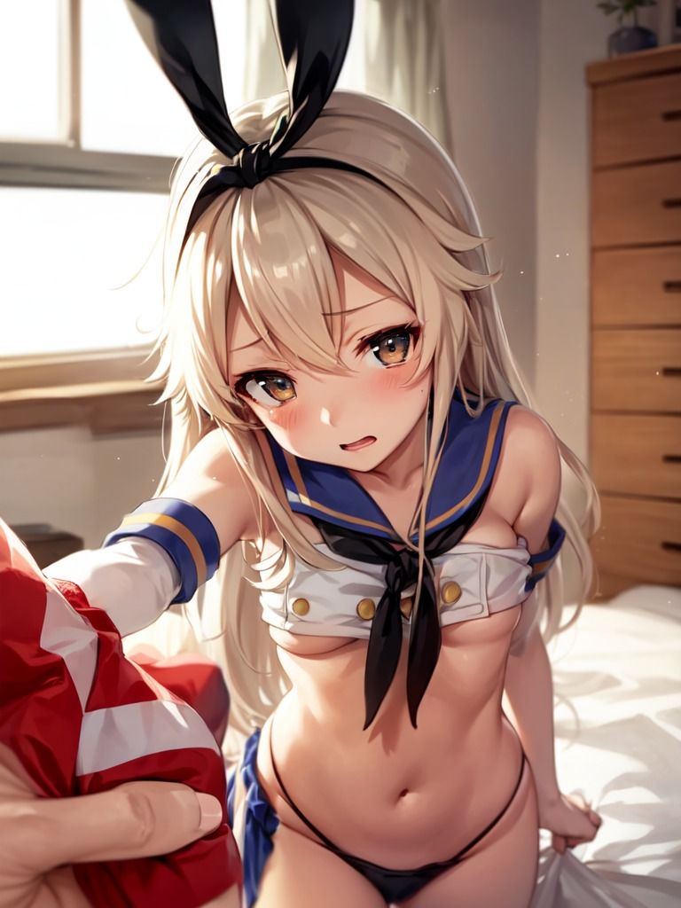 サンプル画像2:妹に島風コスをさせてみたら…(ぽりっしゅ本舗) [d_324075]