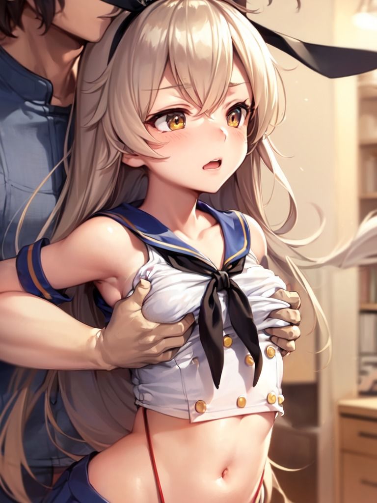 サンプル画像4:妹に島風コスをさせてみたら…(ぽりっしゅ本舗) [d_324075]