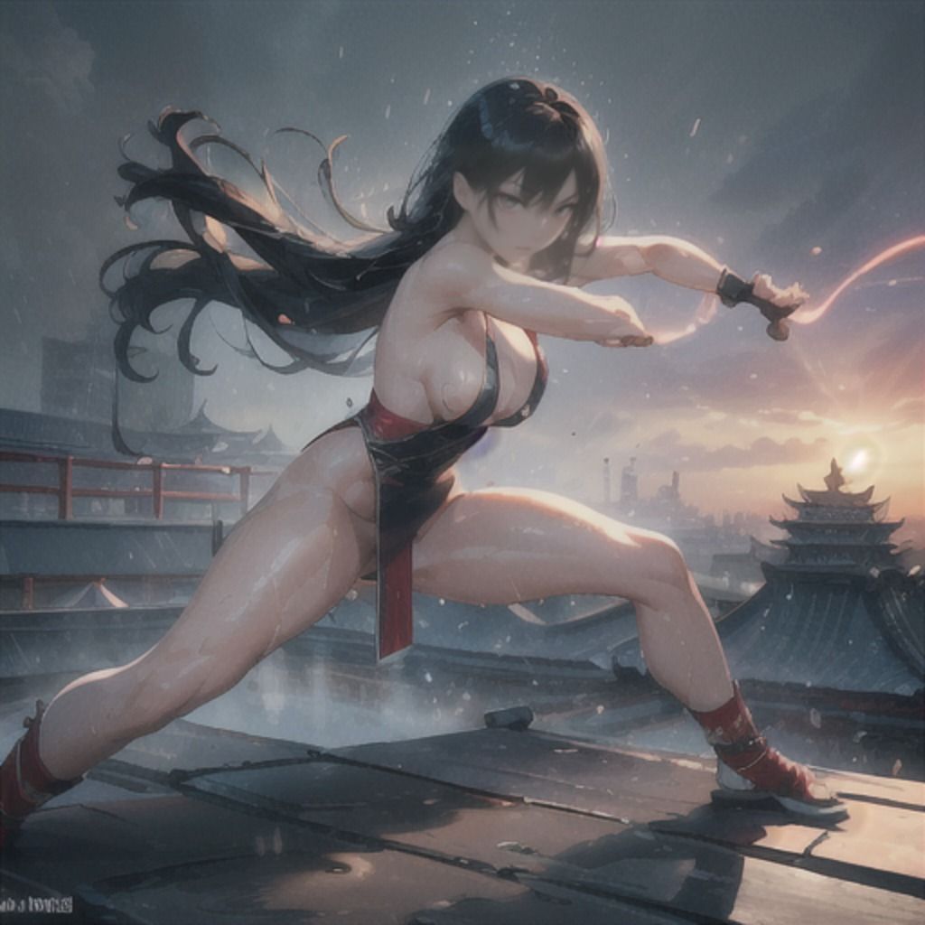 サンプル画像3:ストリートファイトガール「私よりエロい娘に会いに行く」 着衣編6(CatsOnStage) [d_324167]