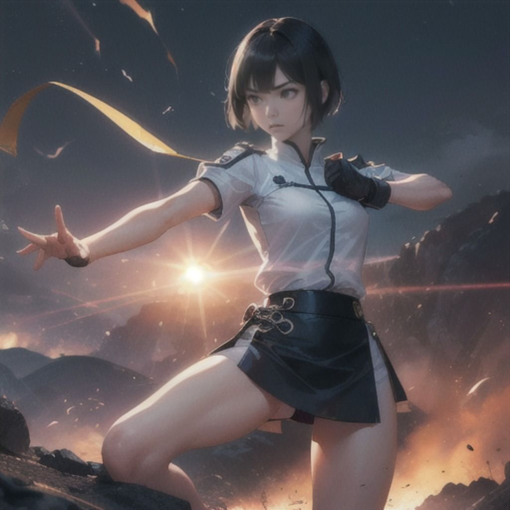 サンプル画像5:ストリートファイトガール「私よりエロい娘に会いに行く」 着衣編6(CatsOnStage) [d_324167]