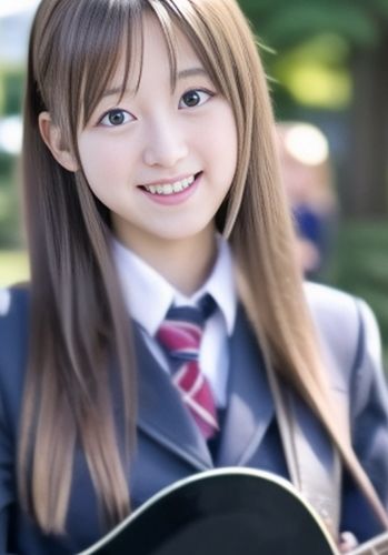 サンプル画像6:日本モード 日本の女子○校生 ギター編(魅惑の冒険者) [d_324218]