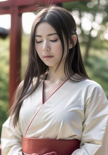 サンプル画像1:神々の微笑み – 巫女の魅力 Vol.02 大人編(魅惑の冒険者) [d_324223]