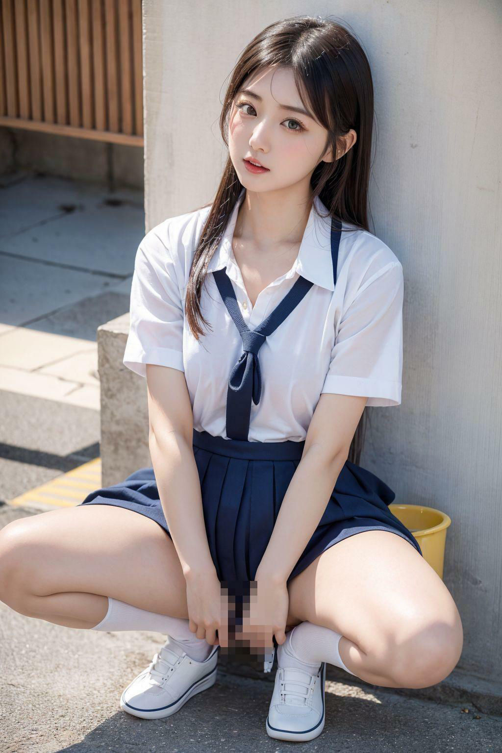 サンプル画像5:隠せない瞬間 おもらしの秘密(無限想像工房) [d_324297]