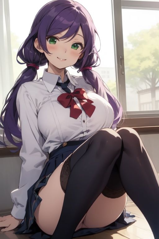 サンプル画像3:虹かけ誌 ラブライブ！ イラスト集5 東條希(九情承太郎商店) [d_324366]