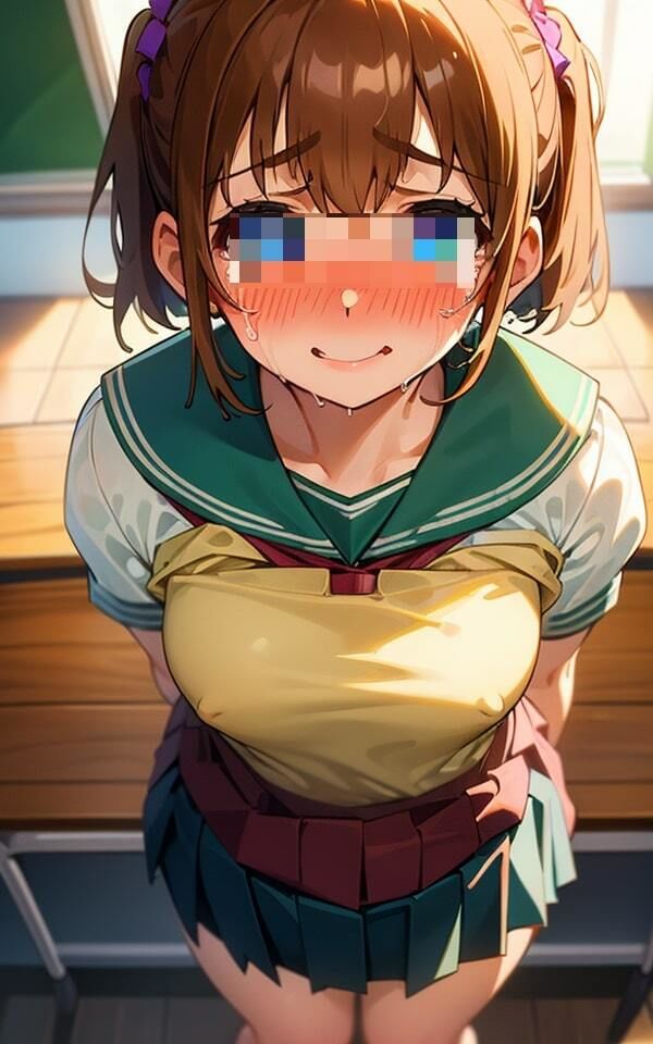 サンプル画像2:パパ活で出会ったのは隣のいつも強気の人妻だった！ 制服を着せて無理矢理脱がしたら涙目！好き放題にしてやった・・・(ぷにぷにむふふ) [d_324395]