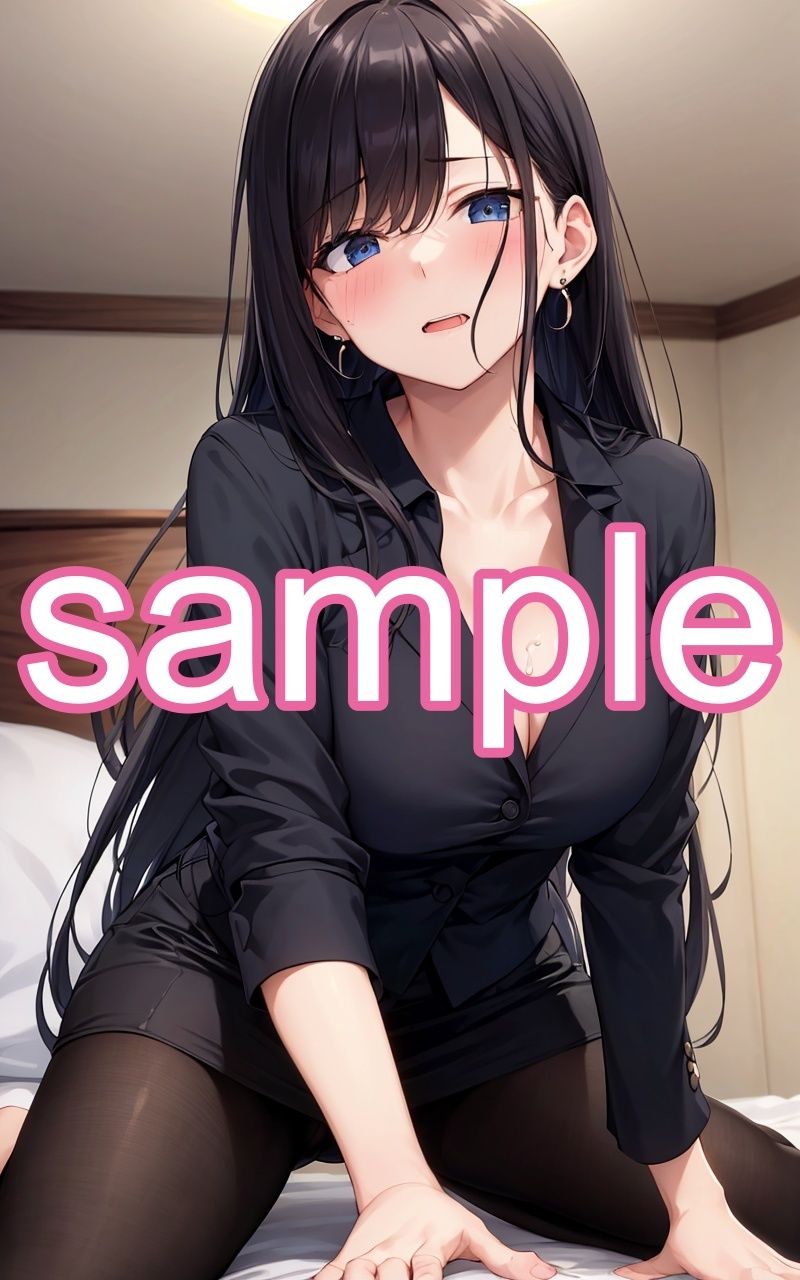 サンプル画像2:女上司とのえちえちイラスト集(うにのてりやき) [d_324415]