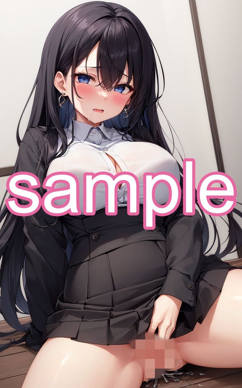 サンプル画像3:女上司とのえちえちイラスト集(うにのてりやき) [d_324415]