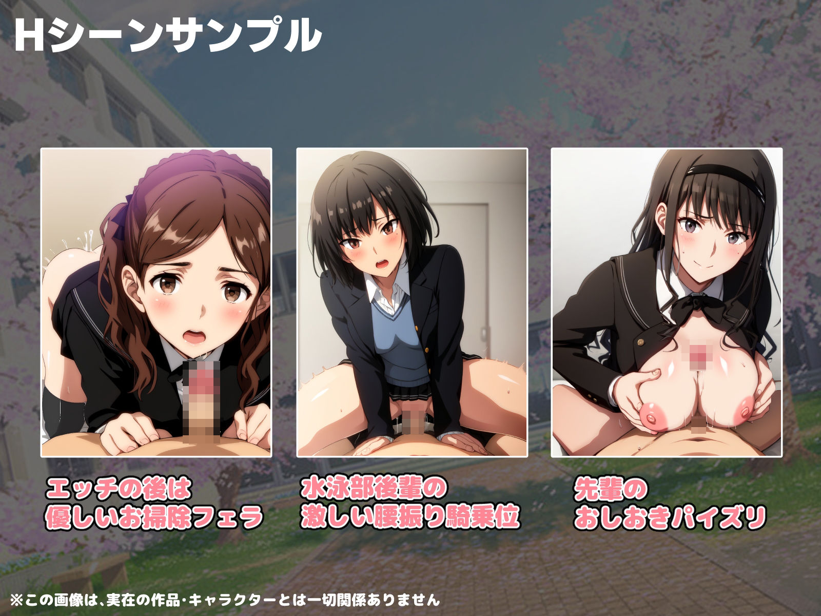 サンプル画像2:アマ〇ミヒロインCG集 Vol.3(AI-alamode) [d_324422]