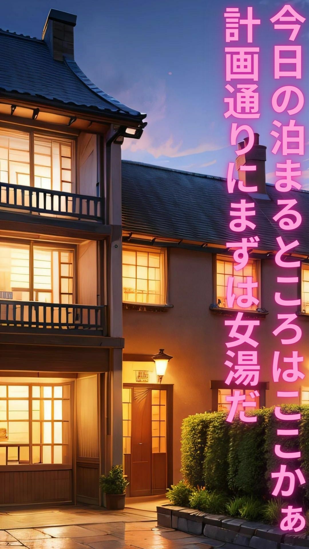 サンプル画像1:ボクの秘密 〜透明人間になれる薬〜 修学旅行・女湯編(チョコプリン) [d_324451]