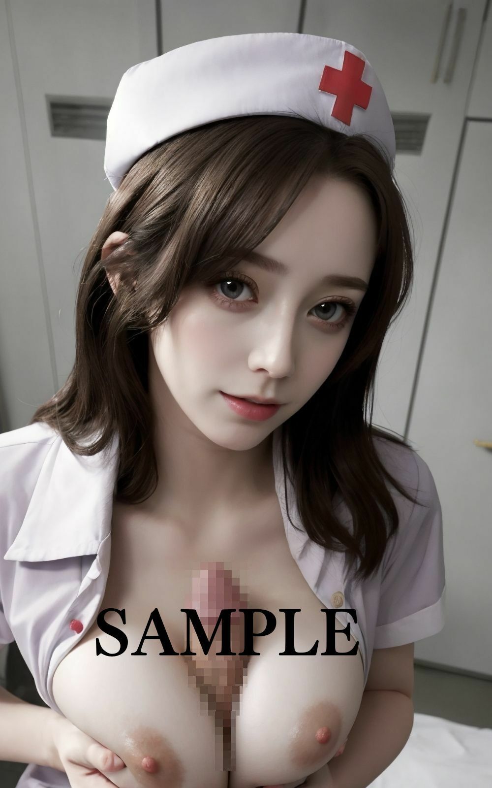 サンプル画像1:ナースと病院でやりたい放題(永愛出版) [d_324461]