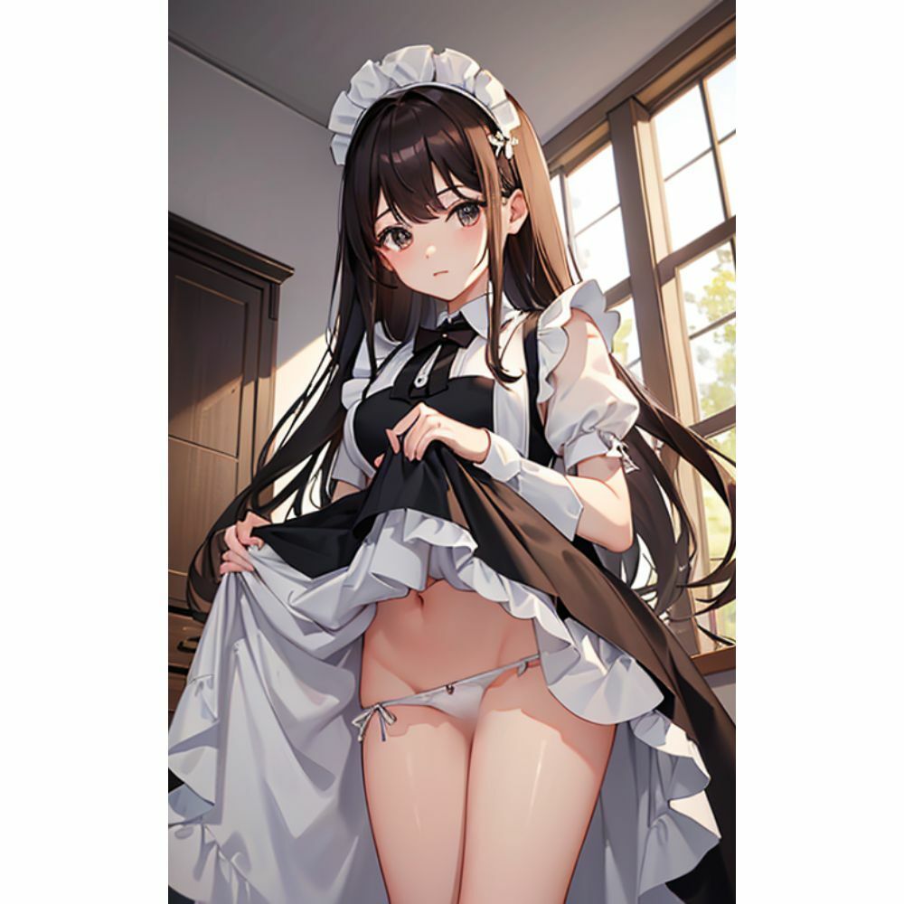 サンプル画像6:下から見ないで〜メイドコス編〜(ましゅまろ堂) [d_324566]