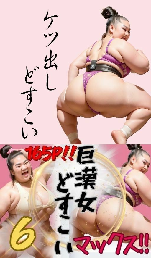 サンプル画像4:AI巨漢女どすこいMAX！！第6弾！！ 165ページ 日本人 ぽっちゃり 戦士 レスラー 巨乳 デブ 超乳 ガチムチ 女力士 柔道 空手 格闘家 相撲 相撲取り 巨漢女 巨人 でかい big むちむち アスリート ごっつあんです AI生成 アダルト無し CG えろ無し(AI 巨漢女@どすこい) [d_324650]