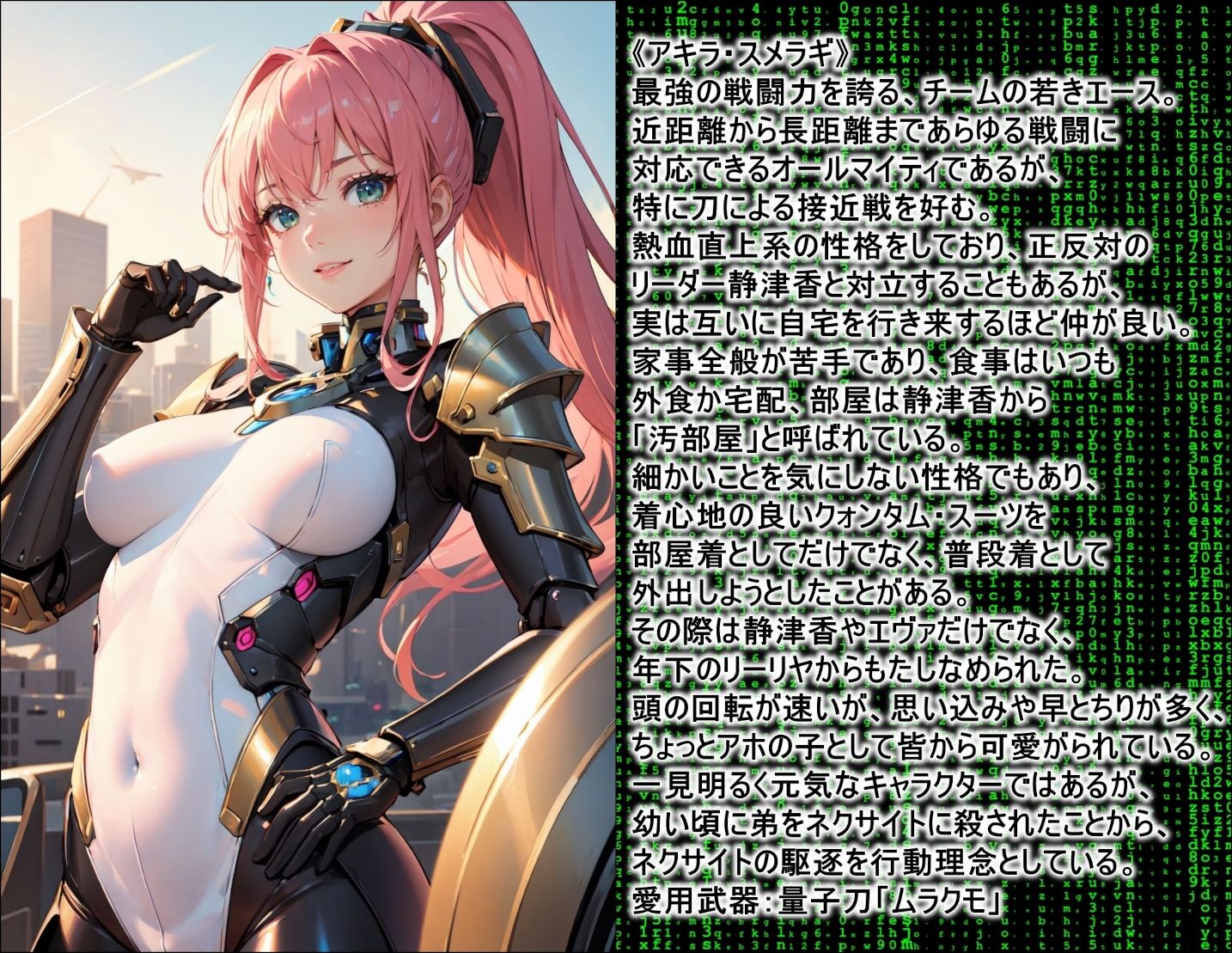 サンプル画像1:Quantum Veil（クォンタム・ヴェール）〜SFピチスーエージェント機械姦〜(ジアン八世) [d_324654]