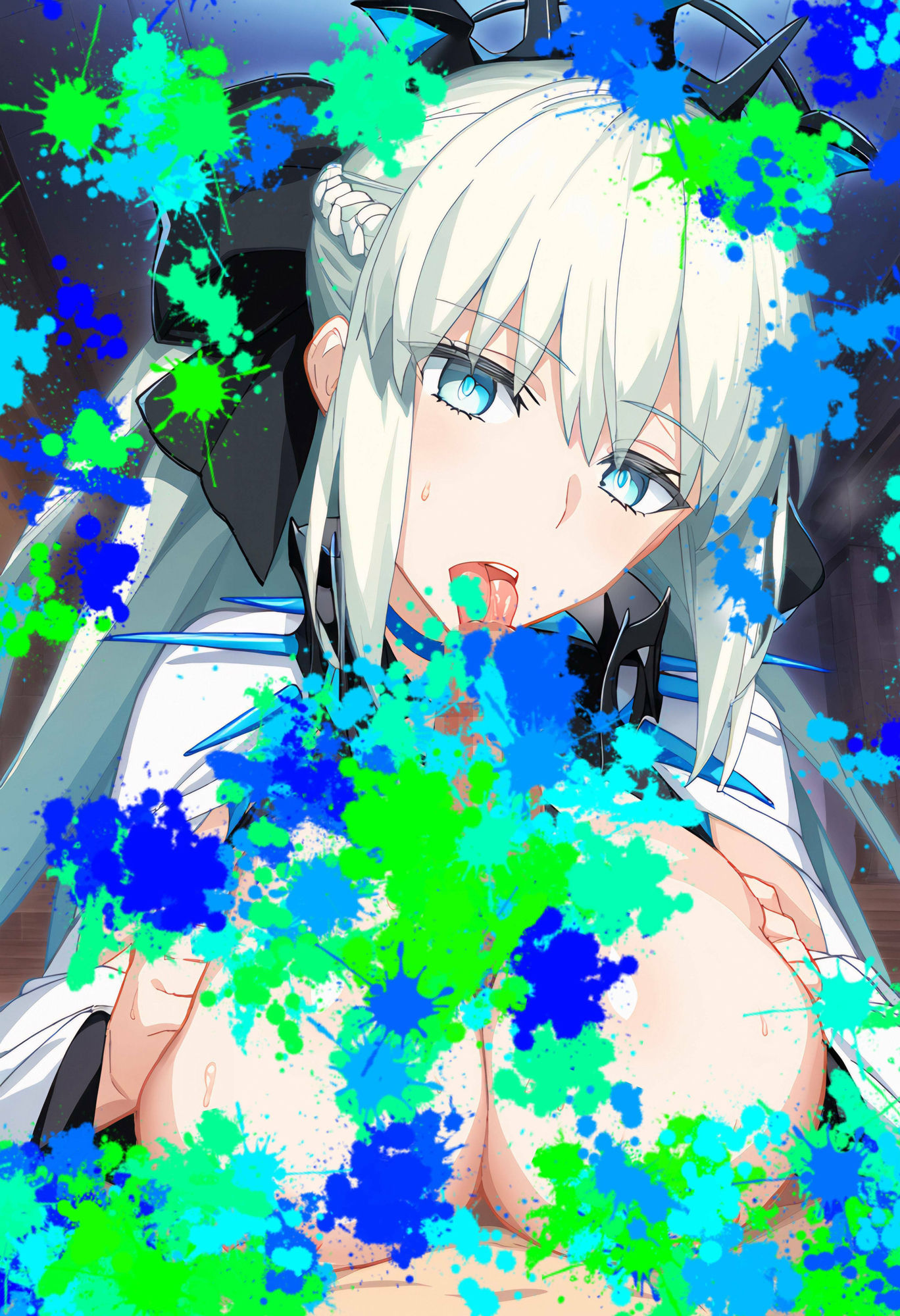 サンプル画像1:FGO モルガンの場合(ある) [d_324680]