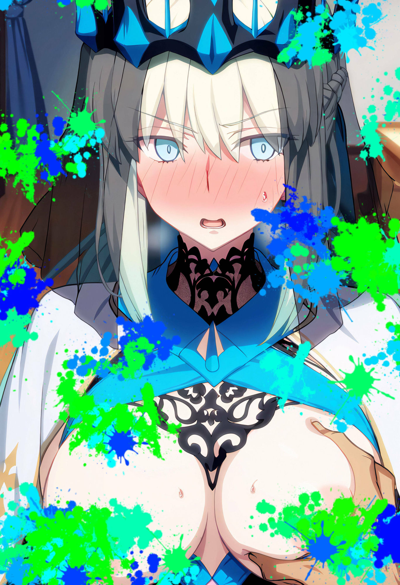 サンプル画像3:FGO モルガンの場合(ある) [d_324680]