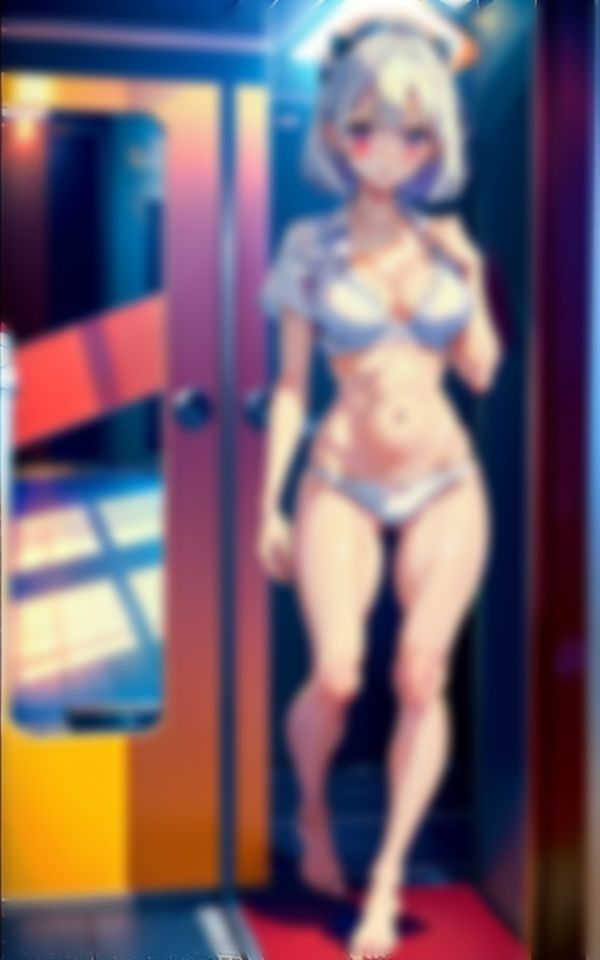 サンプル画像2:【電車中出しセックス】〜Fカップの幼馴染が下着丸出しで車内で濃厚セックス〜(妄想彼女コレクターズ) [d_324691]