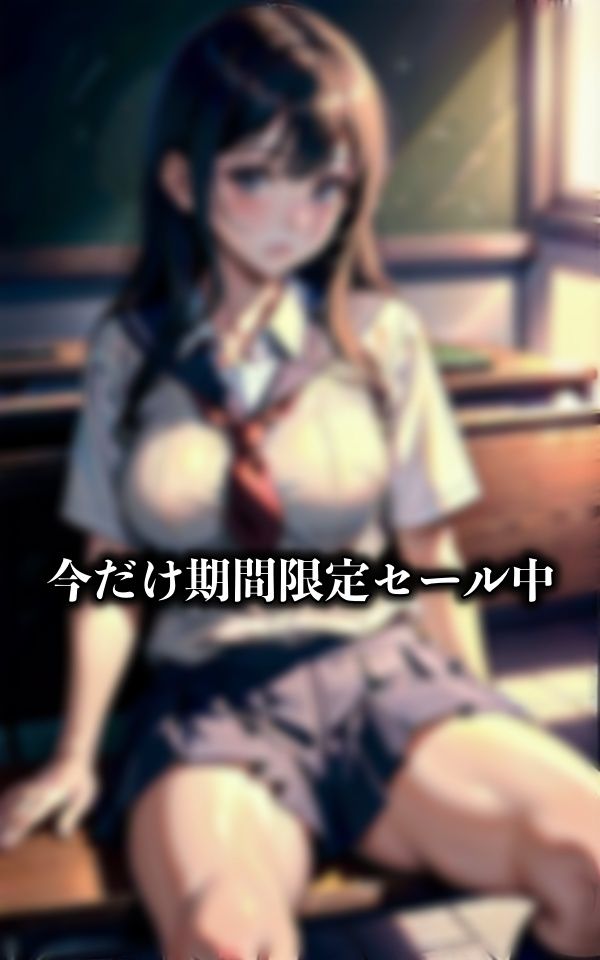 サンプル画像3:【先生と生徒】教室の机でパンチラさせてテストを満点とらせるJK美女！(ぷにぷに研究所) [d_324700]