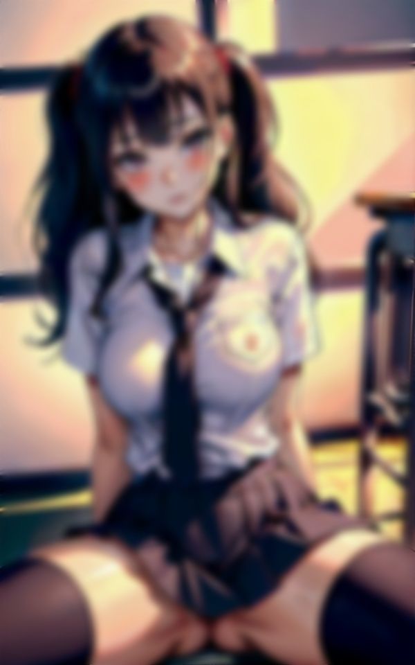 サンプル画像1:Gカップの学級委員長が放課後にパンチラする特集！普段まじめなあの美女が・・・(S級奇跡の一枚) [d_324705]