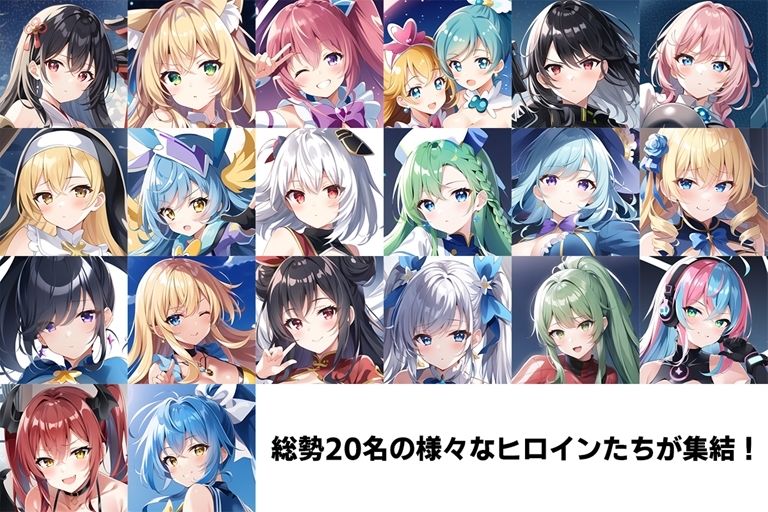 サンプル画像2:ヒロイン敗北ストーリーパック(AI魔法少女) [d_324854]