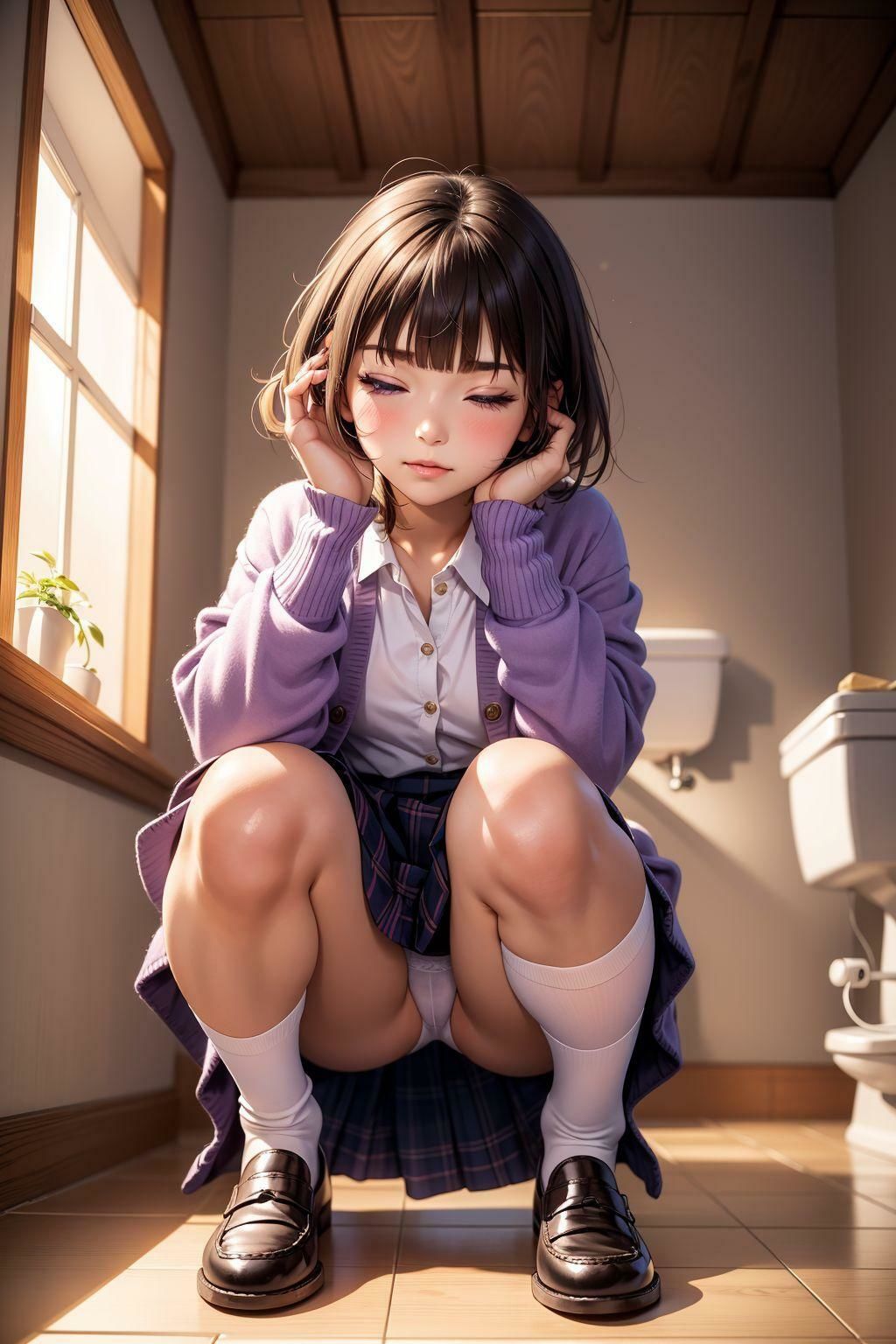 サンプル画像1:どこでもお花摘み(ネオンノクターン) [d_324882]