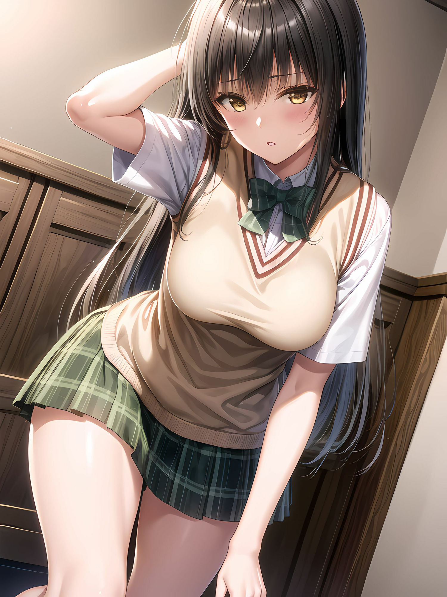 サンプル画像2:風紀委員長調教済(ochiruevil) [d_324932]